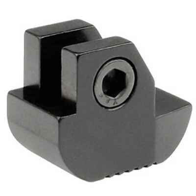 ERGO AR-15 F93 PRO Stock Strike Plate Aluminum Black 4980
