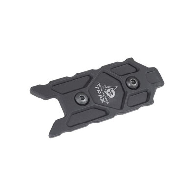ODIN Works Trax Rail M-LOK To Arca Adapter Aluminum Black