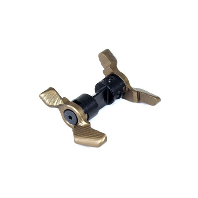 Odin Works AR-15/AR-10 Ambidextrous Modular Safety 45/90 Degree Throw TAN