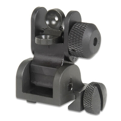 YHM AR-15 Flip Rear Sight Lightweight, Folds To .840"