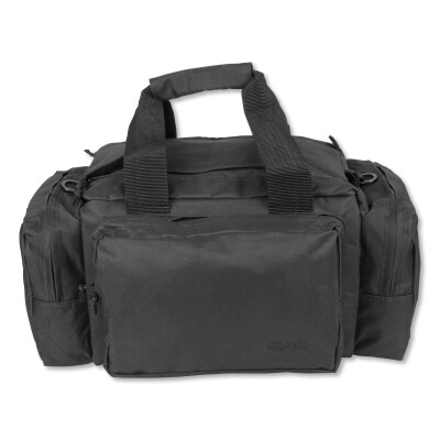 Bob Allen Black Tactical Range Bag 20" X 10" X 9", Polyester, Black