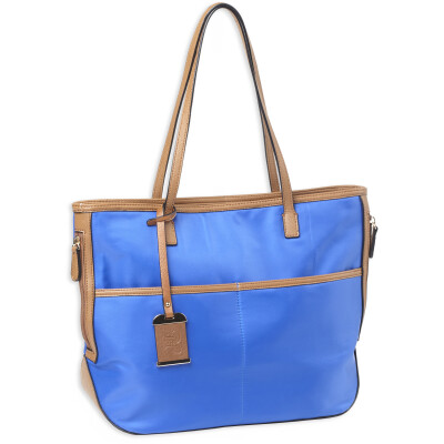 Bulldog Cases Electric Blue Travelers Tote with Concealed Carry Pocket and Holster