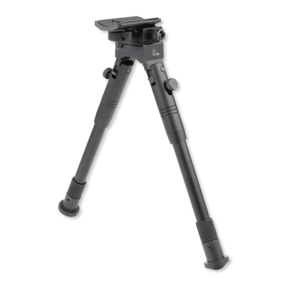 Leapers UTG Shooter's Adjustable Bipod 8.7" to 10.6" Stud or Rail Mount Black