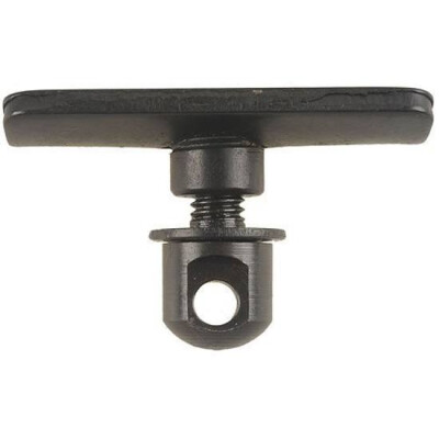 Harris Special Adapter Stud Radiused Flange Nut Wood Polymer Forend Black HB2R 
