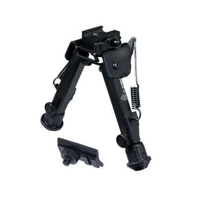 Leapers UTG Super Duty Bipod With QD Lever Mount 6.0" to 8.5" Metal Black TL-BP98Q