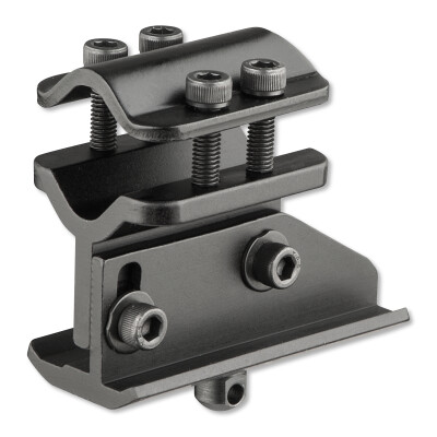 Harris Bipod Number 4 Adapter Universal Barrel Mount Aluminum Black HB4