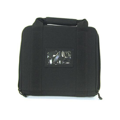 BLACKHAWK! Discreet SOCOM Pistol Case with Holster, 10" x 13" x 2.5", Black