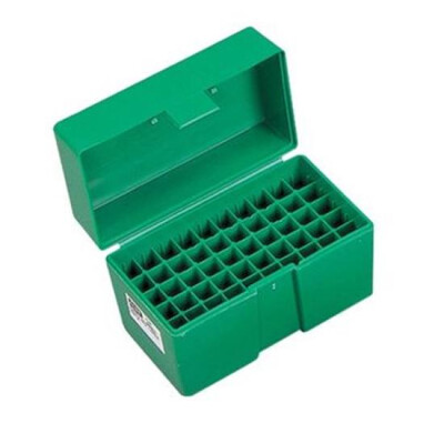 RCBS Medium Handgun Ammo Box Polymer Green 86905