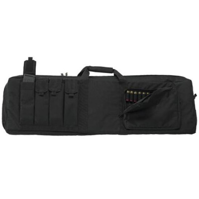 US PeaceKeeper Tactical Double Gun Case 43" Black Nylon P30043