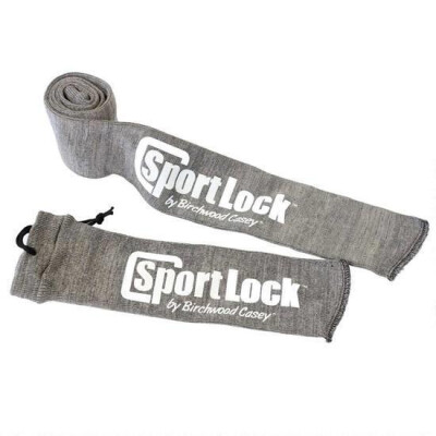 Birchwood Casey SportLock 53.00"x4" Long Gun Cotton Silicone Sleeve Grey