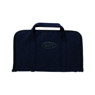 Boyt Harness Company Rectangular Handgun Case, 13"x7", Canvas, Black