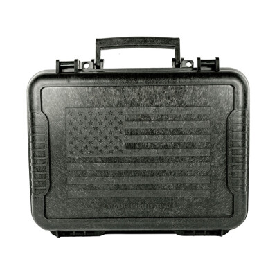 Boyt Harness Company USA Flag Handgun Case 11" Black