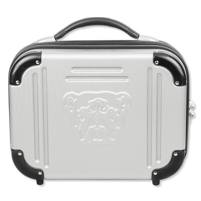 Bulldog Pistol Case With TSA Lock 9"x 12"x 5" Nylon Grey BD580