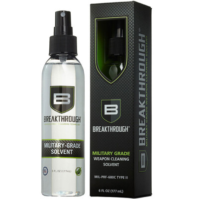 Breakthrough Clean Technologies Military Grade Solvent One 6 oz Spray Bottle