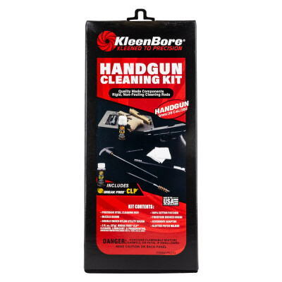 KleenBore Classic Handgun Cleaning Kit for .38/.357/9mm/.380 - PK210