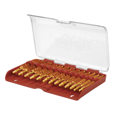 Tipton 13 Piece Bronze Rifle Bore Brush Set .17-.45 Caliber 402173