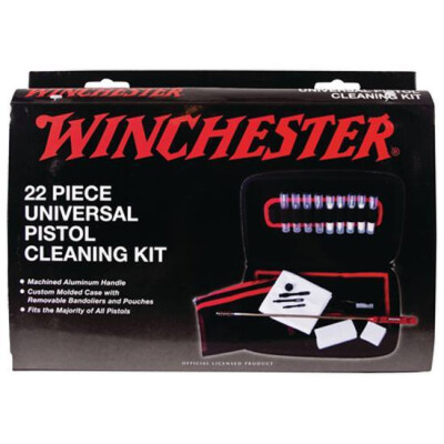 Winchester Universal Pistol Cleaning Kit Soft Side Case 363240