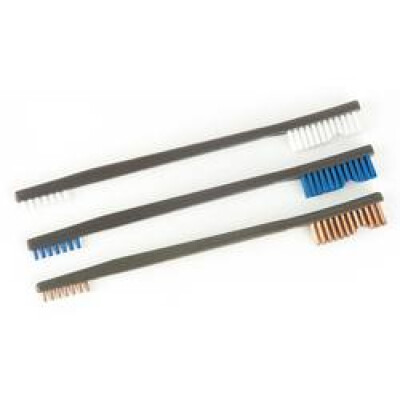 Otis All Purpose Brushes Nylon/Bronze/Stainless 9 Pack FG-316-BP