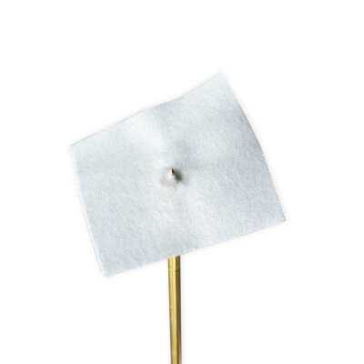 Shooters Choice Square Cleaning Patches 3" 100 Pack White Cotton