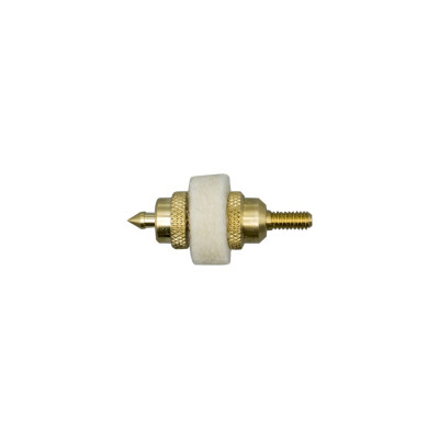Shooters Choice Pierce Point Jag 20 Gauge Brass Jag and Felt Pad