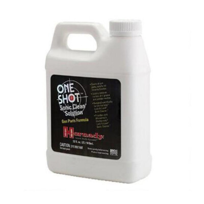 Hornady One Shot Sonic Gun Parts Cleaning Solution 1 Quart 043360
