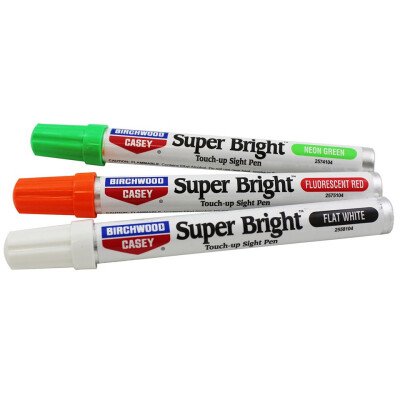 Birchwood Casey Super Bright Pens Sight Touch Up Markers 3 Colors