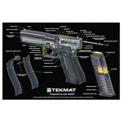 TekMat Cut Away Gun Cleaning Mat Neoprene For Glock Gen 4