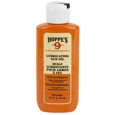 Hoppe's #9 Lubricating Oil 2.25 Ounce Squeeze Bottle 1003