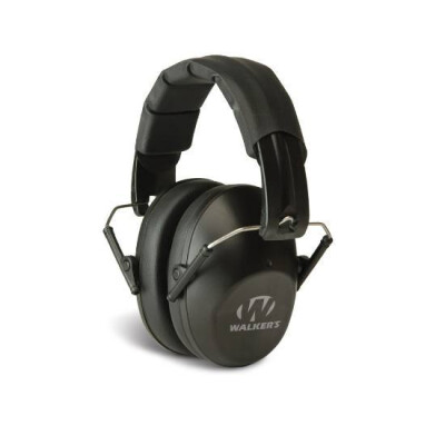 Walker's Game Ear Pro Low Profile Earmuffs Black