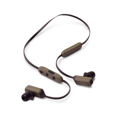 Walker's Rope Hearing Enhancer with Bluetooth Electronic Ear Protection NRR 29dB Flat Dark Earth