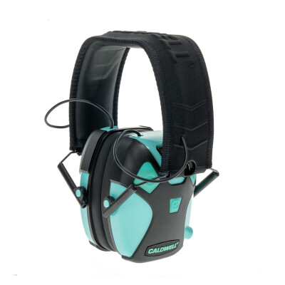 Caldwell E-Max Pro Electronic Earmuffs 23dB NRR Tiffany Blue 1101672