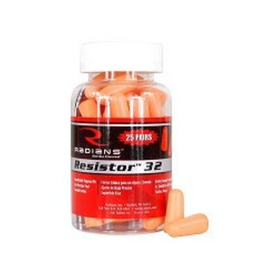 Radians Foam Ear Plug 32 NRR bulk Jar