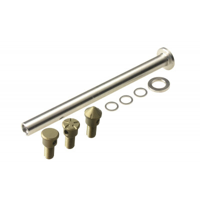 Strike Industries Modular Guide Rod Aluminum/Stainless FDE For Glock 17/22 Gen 3 SI-G-MGR-S-FDE