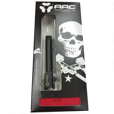 AAC Threaded Barrel For Glock 34 9mm Luger Stainless Black 64294