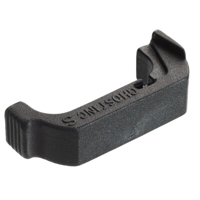 Ghost Inc For Glock Gen 4 Small Frame Tactical Extended Magazine Release Polymer Black GHOTACS