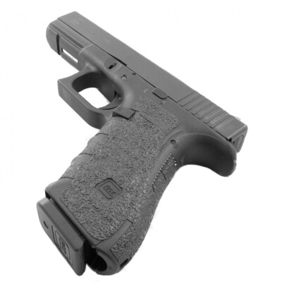 TALON Grips for Glock Gen4 17/22/24/31/34/35/37 With Medium Backstrap Rubber Adhesive Black 114R