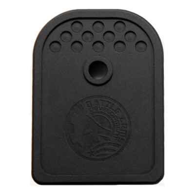 Battle Arms Development Magazine Baseplate for Glock Anodized Black