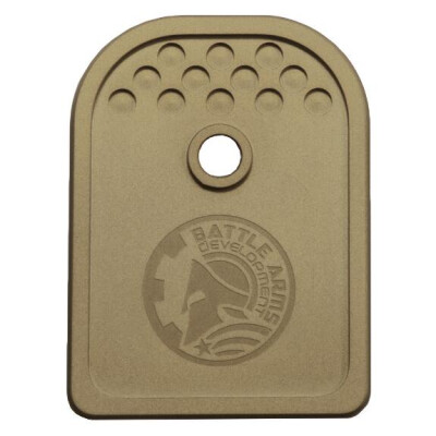 Battle Arms Development Magazine Baseplate for Glock 9mm Flat Dark Earth
