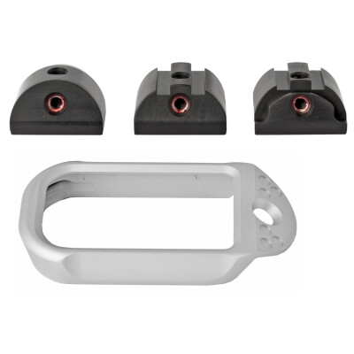Battle Arms Development Magwell for Glock 17/22/31 Clear/Silver