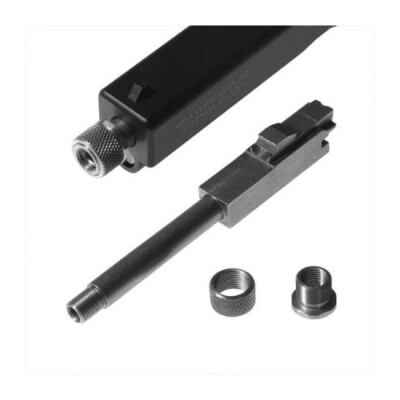 Advantage Arms .22 LR Caliber Conversion Kit Threaded Replacement Barrel For Glock 17/22 Gen 3 Models Stainless Steel Natural Finish