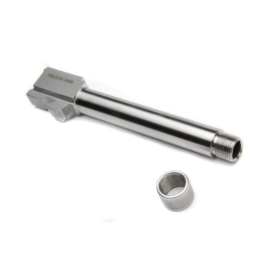 Wilson Combat 9mm Luger 5.19" Threaded Match Grade Barrel For Glock 17 Stainless Steel
