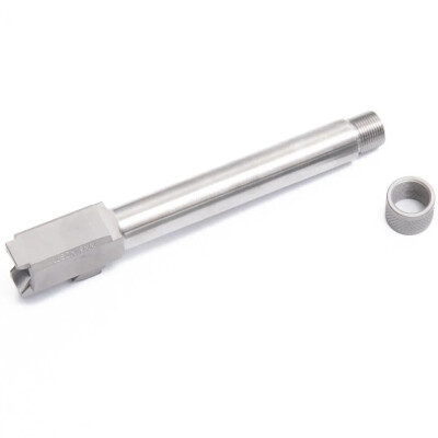 Wilson Combat Barrel 9mm Luger 5.19" Threaded Full-Fit Match Grade For Glock 17 Gen 5  Stainless Steel