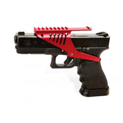 Aimtech Tiger Shark Scope Mount for Glock 17/19 Red