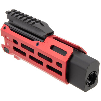Strike 6" Handguard for CZ Scorpion EVO Pistol, Red