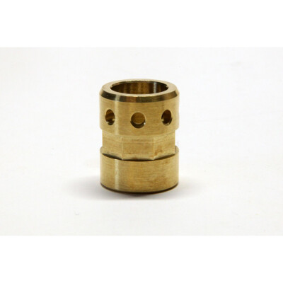 LongShot Mini Brake M14x1LH x .46 Polished Brass