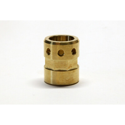 LongShot Mini Brake 5/8-24 x .63 Polished Brass