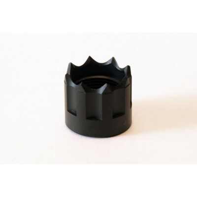 LongShot Viper Barrel Thread Protector M13x1RH x .46 Aluminum Anodized Black