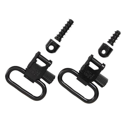 Uncle Mike's Bolt Action Rifle Quick Detach 1" Super Swivels Metal Blued 1311-2