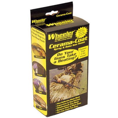 Wheeler Engineering Cerama-Coat Spray Epoxy Gun Finish Four Ounces Flat Dark Earth 492304