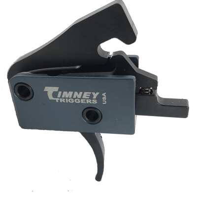 Timney Triggers The Impact AR-15 Curved Trigger Small Pin Solid 3 lbs 